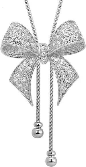 Big Bow Tie Ribbon Pendant Necklace Fashion Jewelry N152,Bow Can Sit High or Low
