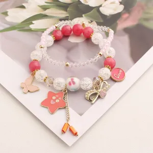 Bohemian small fresh sea crystal ceramic fringed string Conch Shell Pendant Christmas pendant bracelet for women Jewelry gifts