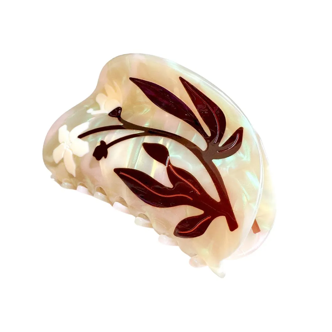 Bryony Floral XL Hair Claw by Winona Irene