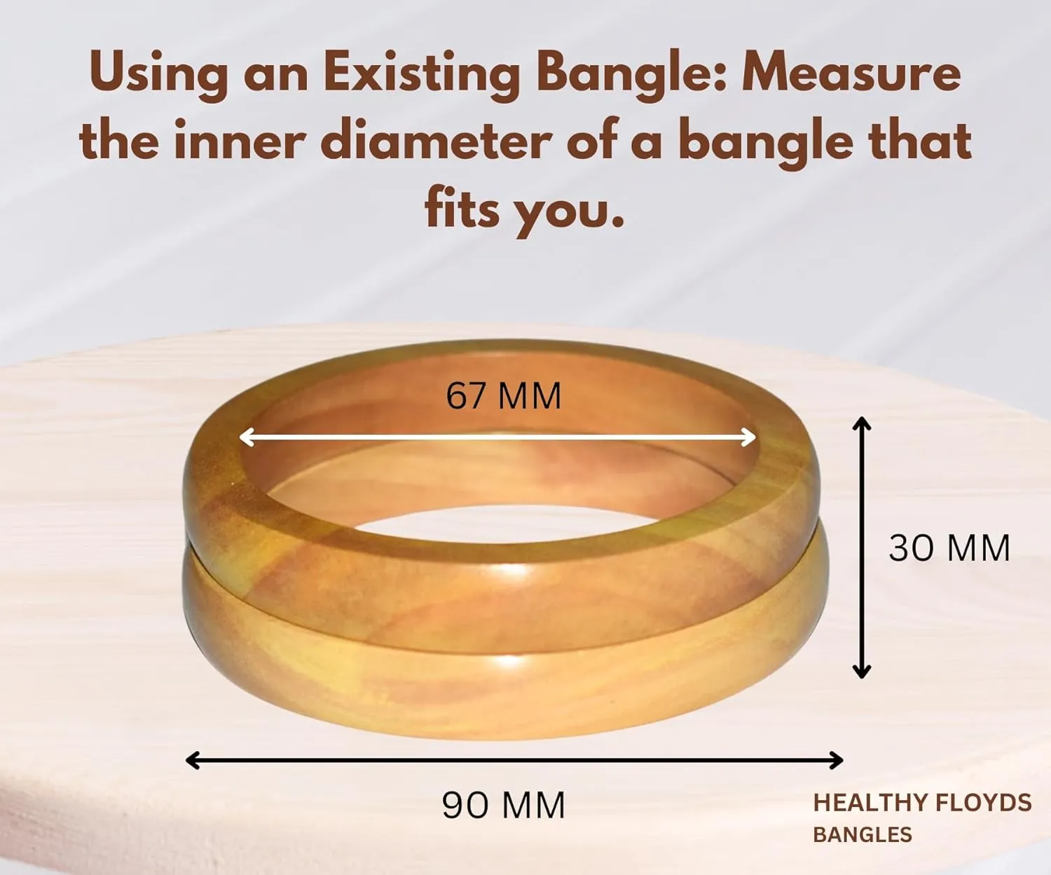 Handcrafted Wooden Bangle - Elegant Natural Wood Bracelet, Lightweight, Perfect for Everyday Wear or Special Occasions.