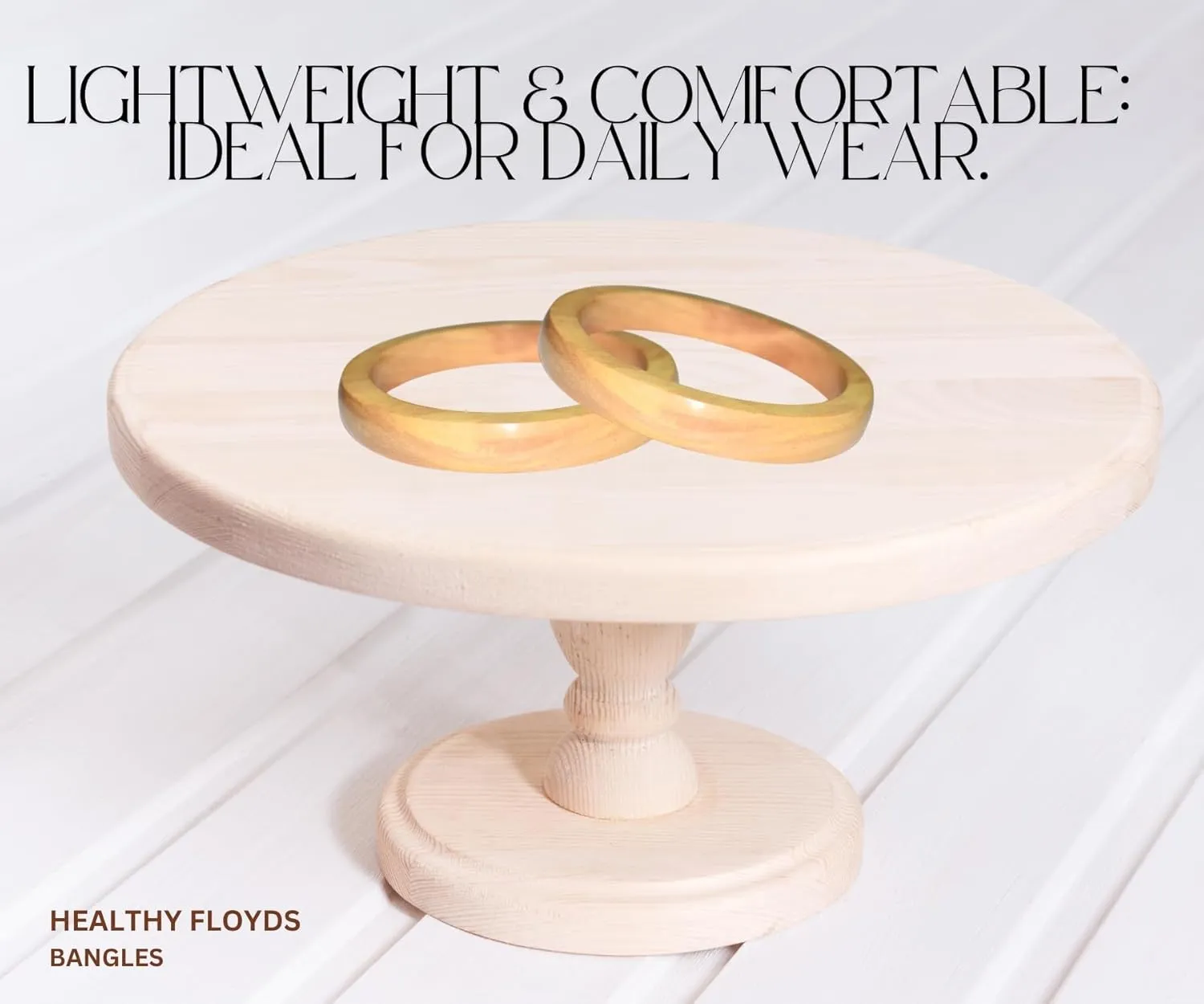 Handcrafted Wooden Bangle - Elegant Natural Wood Bracelet, Lightweight, Perfect for Everyday Wear or Special Occasions.