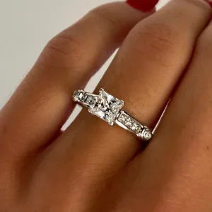 Roset 14K Gold  "Georgette" Engagement Ring ER/WRC