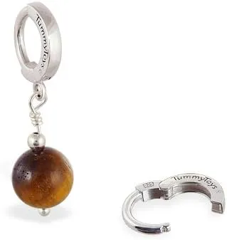 TummyToys Sexy Navel Ring Tiger's Eye Belly Ring Body Jewelry That Will Change Your Life